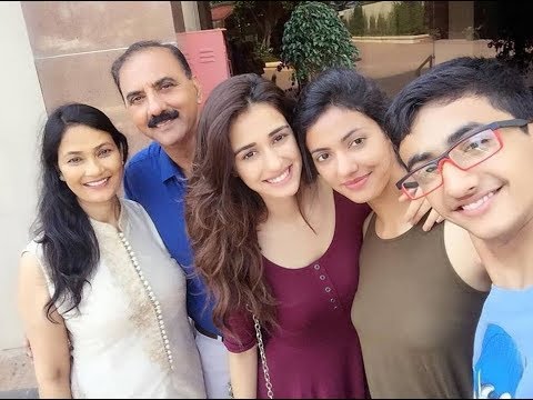 Disha with her Family