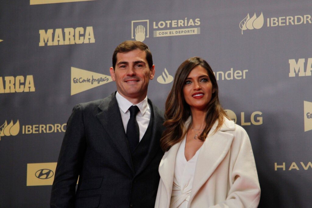 Sara Carbonero with her Husband