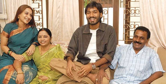 Dhanush Father and Mother