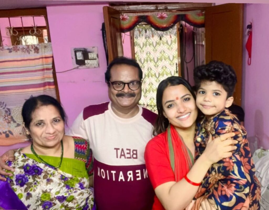 Shrihan Parents and Siri Hanmanth