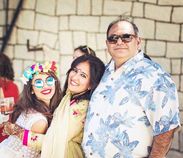 Tejaswi Madivada with her Parents
