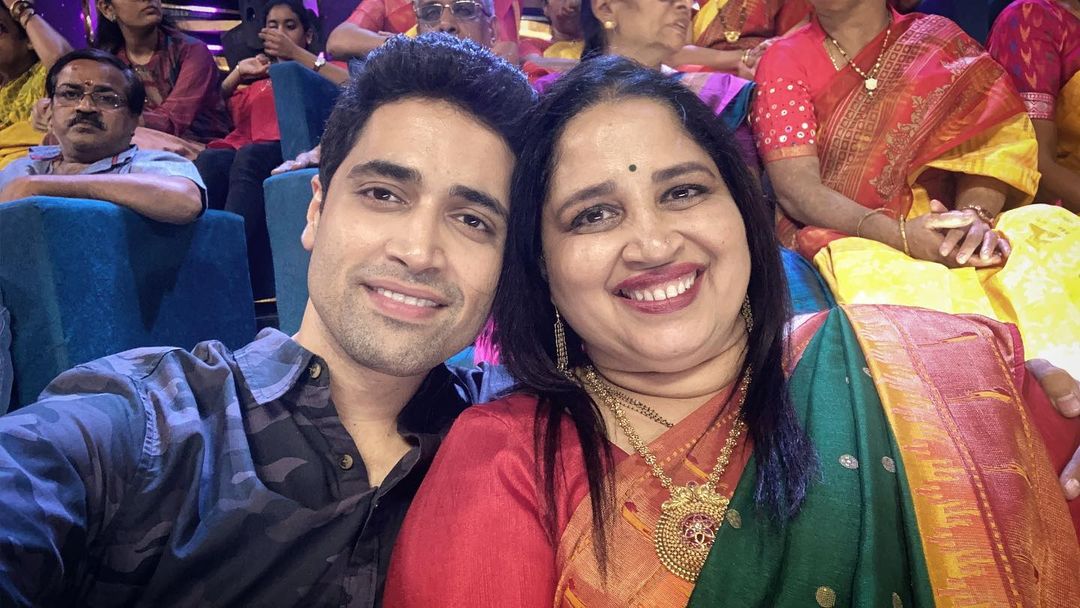 Adivi Sesh with his Mother
