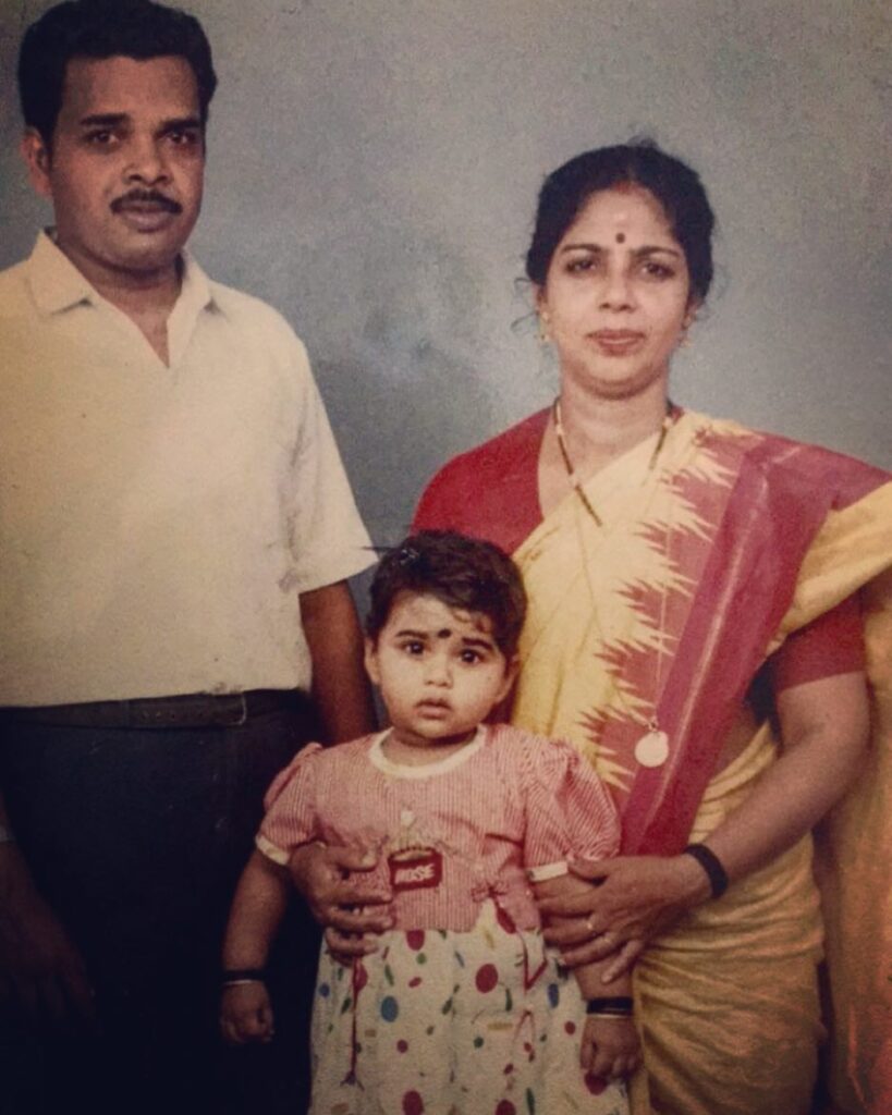 Aishwarya Lekshmi Parents