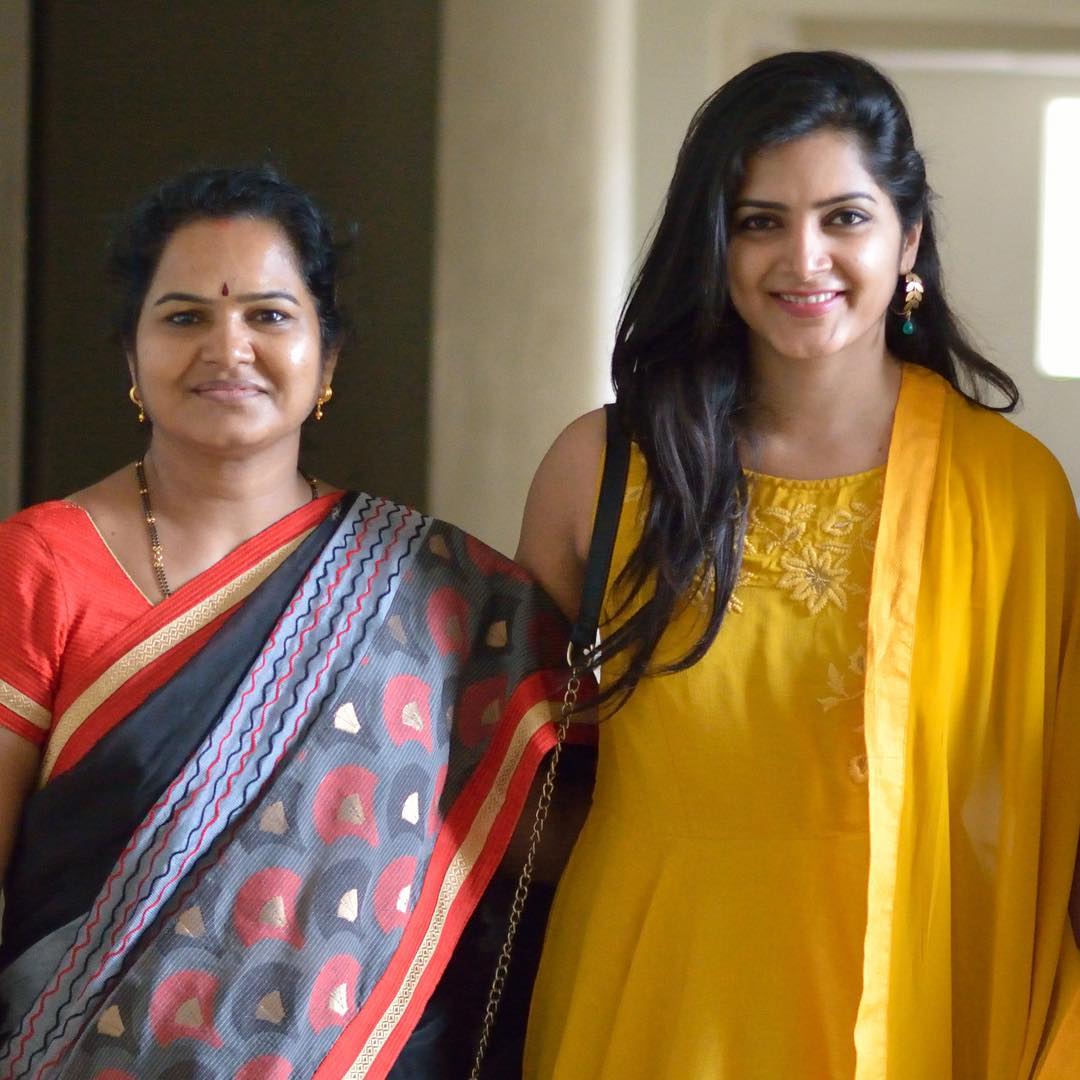Pavani with her Mother
