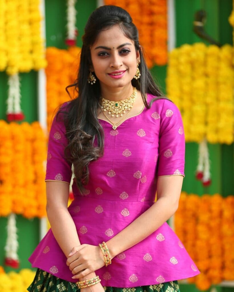 Telugu Serial Actress Sree Priya