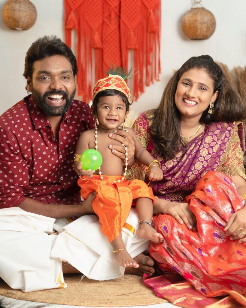 Vinoth Babu Family