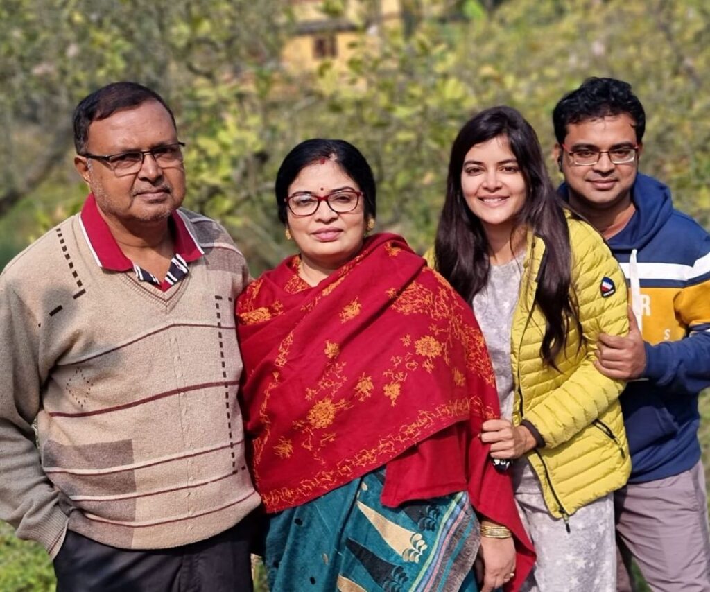 Madhumita Sarcar Family