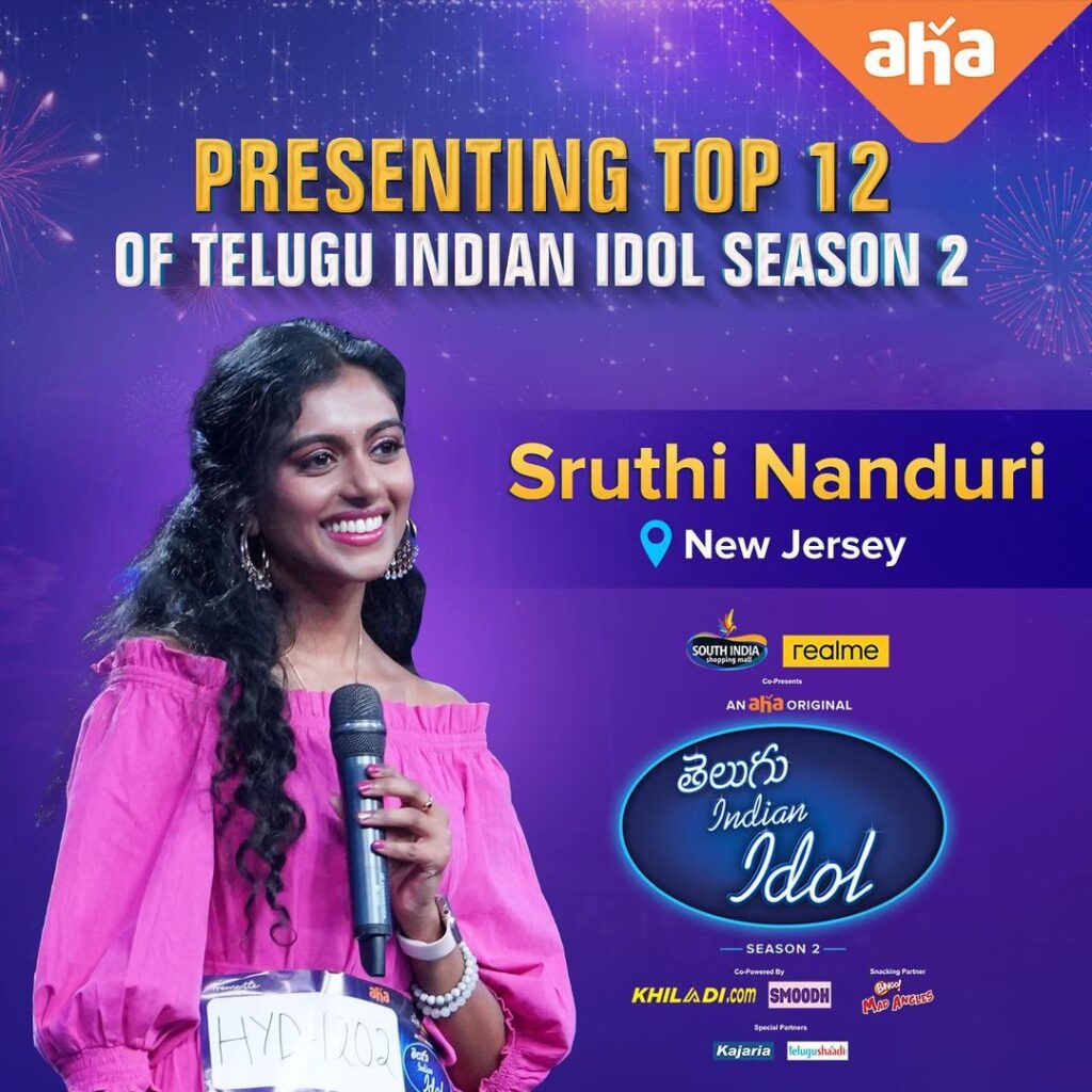 Singer Sruthi Nanduri Telugu Indian Idol 2