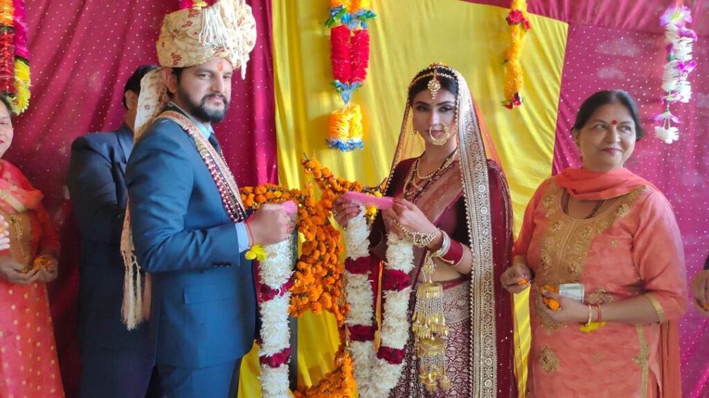 Nikita Sharma and Rohandeep Singh Marriage Photo